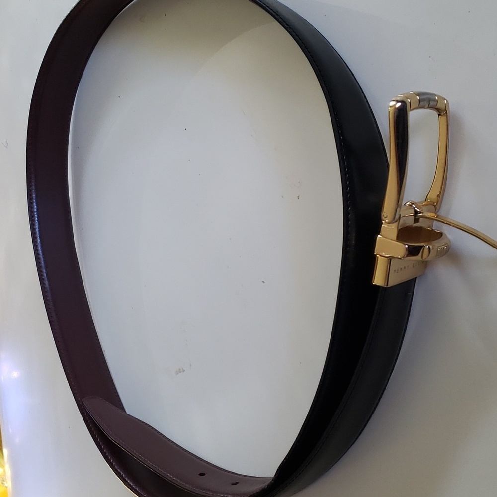 Perry Ellis Men's Leather Belt NWOT